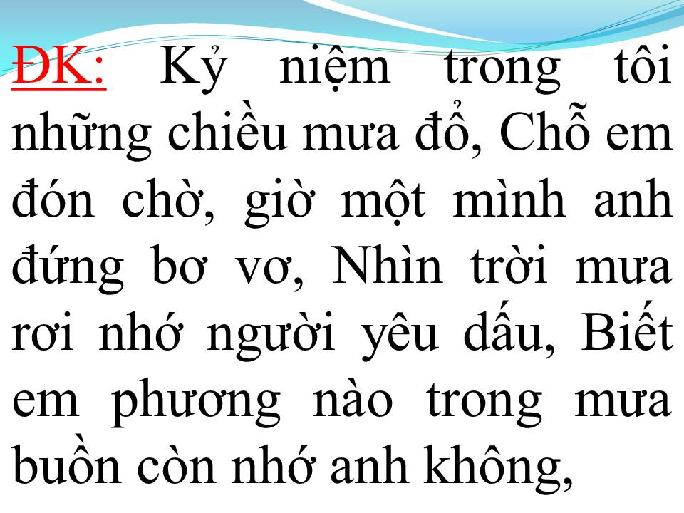 Lời bài hát CHỈ CÒN LÀ KỶ NIỆM
