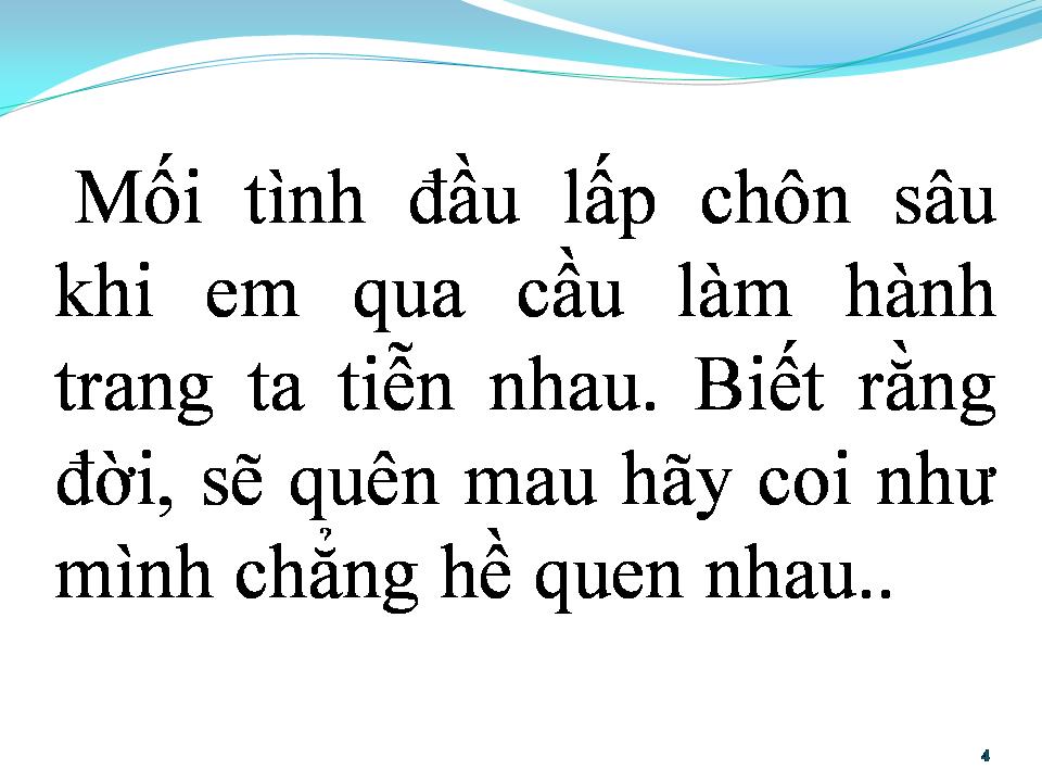 Lời bài hát CHỈ CÒN MÌNH ANH