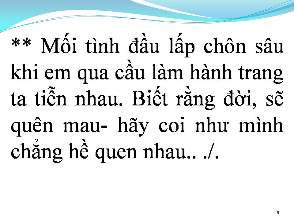 Lời bài hát CHỈ CÒN MÌNH ANH