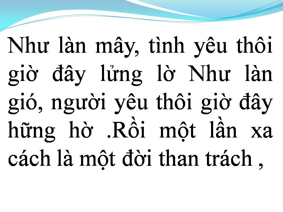 Lời bài hát CHỈ LÀ GIẤC MƠ QUA