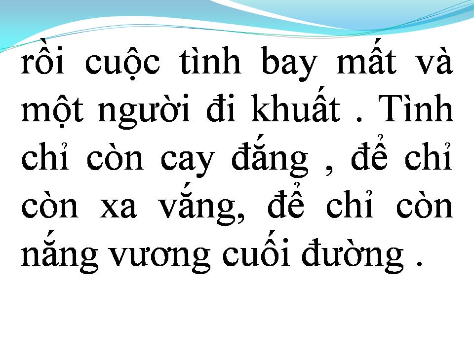 Lời bài hát CHỈ LÀ GIẤC MƠ QUA