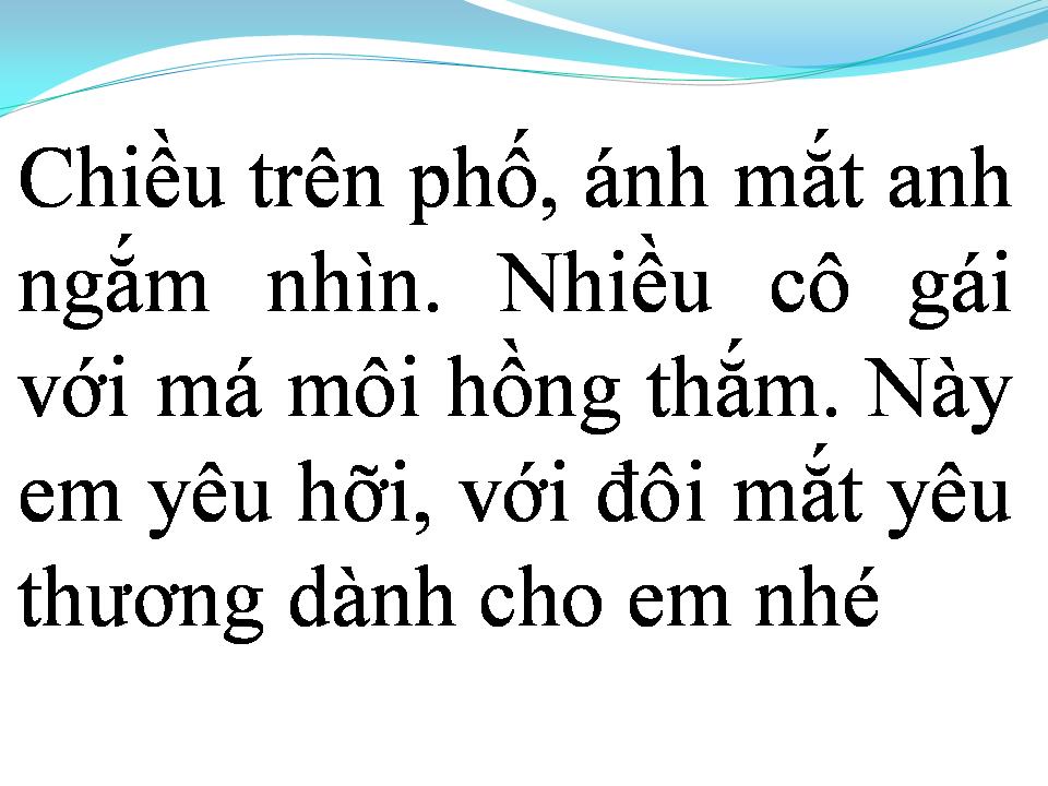 Lời bài hát CHỈ MÌNH EM THÔI
