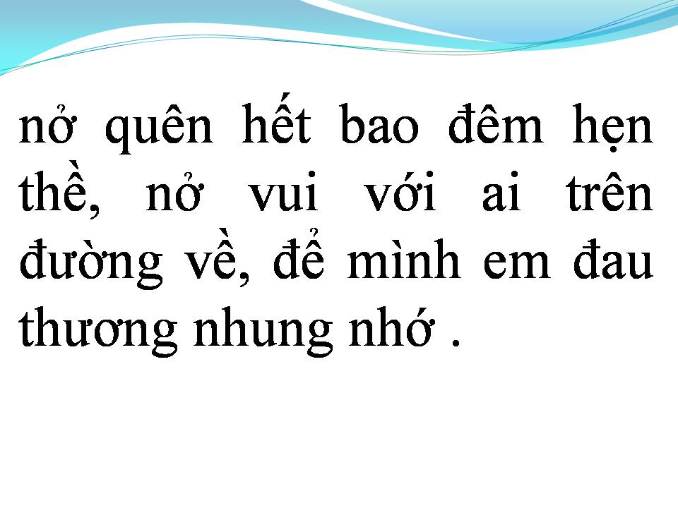 Lời bài hát CHỈ MỘT LẦN THÔI