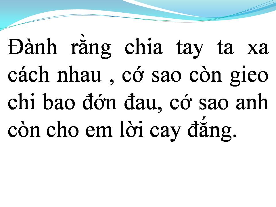 Lời bài hát CHỈ MỘT LẦN THÔI