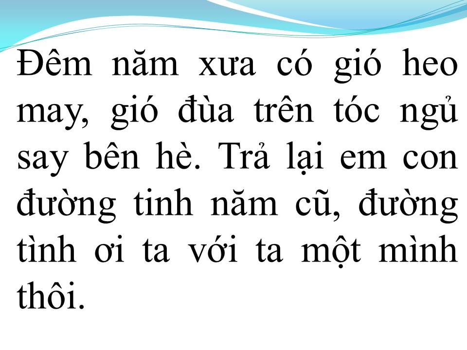Lời bài hát CHỈ MỘT MÌNH THÔI