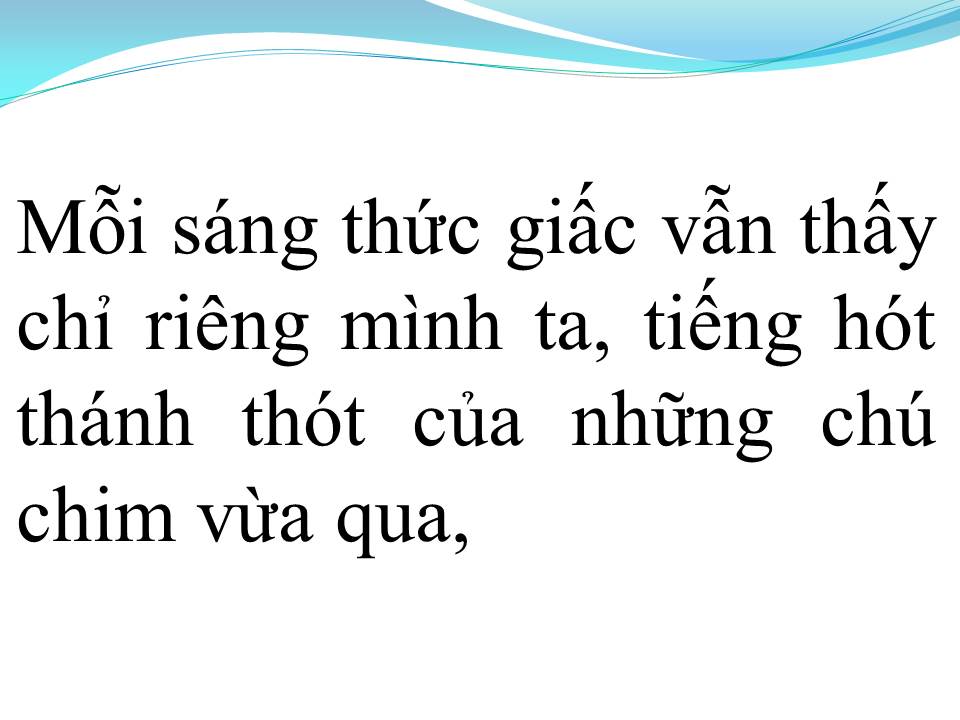 Lời bài hát CHỈ RIÊNG MÌNH TA
