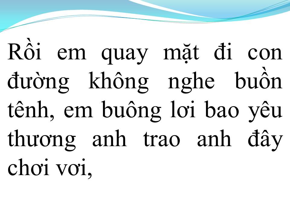 Lời bài hát CHỈ RIÊNG MÌNH TA