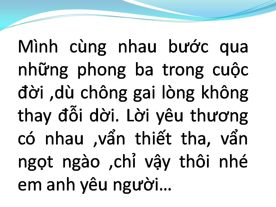 Lời bài hát CHỈ VẬY THÔI