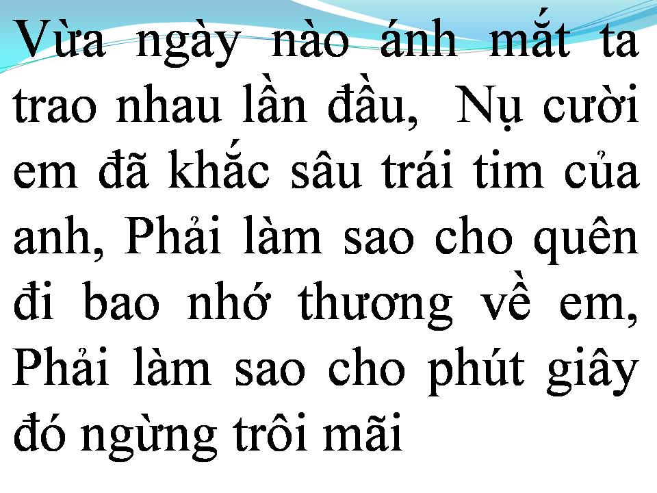 Lời bài hát CHỈ YÊU MÌNH EM