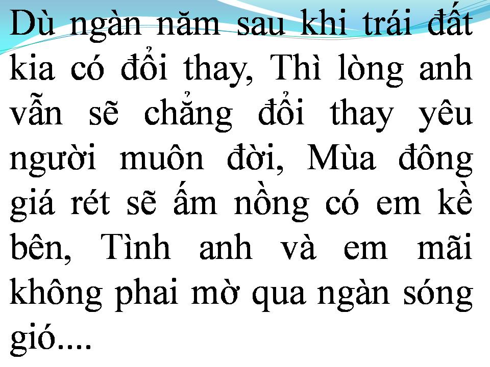 Lời bài hát CHỈ YÊU MÌNH EM