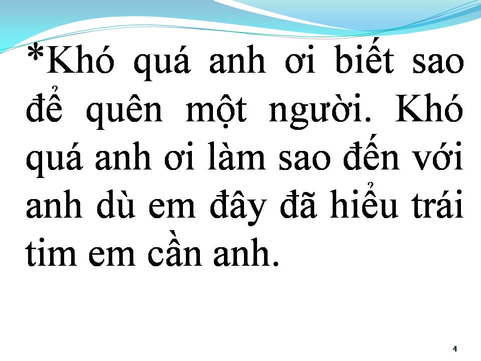 Lời bài hát CHIA ĐÔI CƠN MƠ