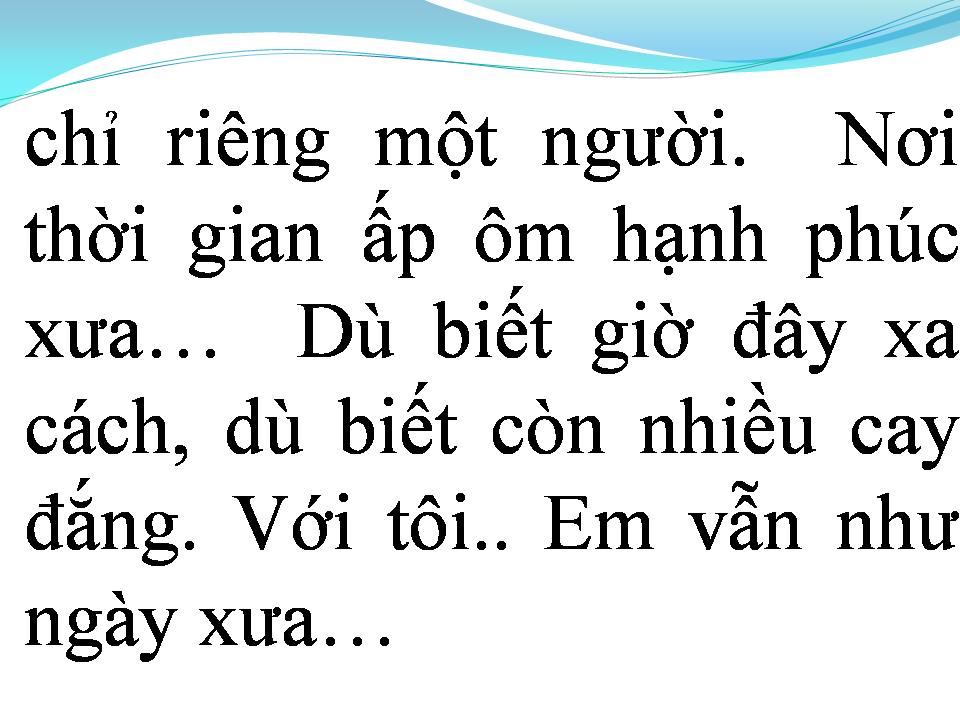 Lời bài hát CHIA ĐÔI VẦNG TRĂNG