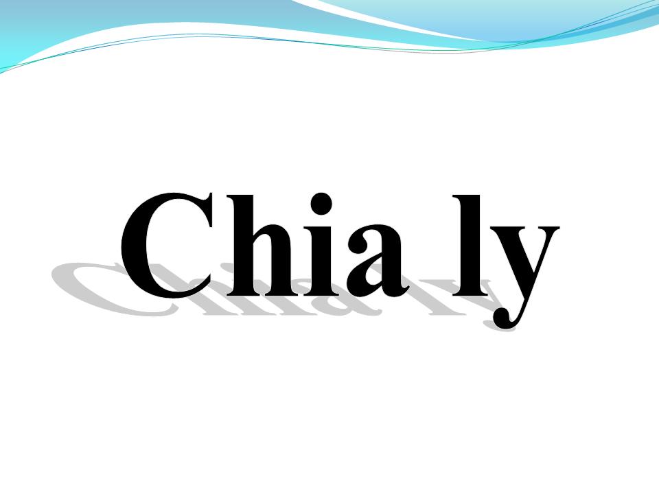 Lời bài hát CHIA LY