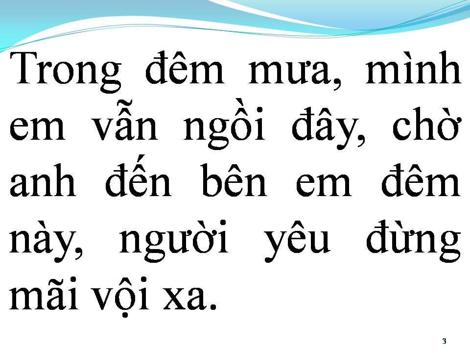Lời bài hát CHIA TAY TRONG MƯA