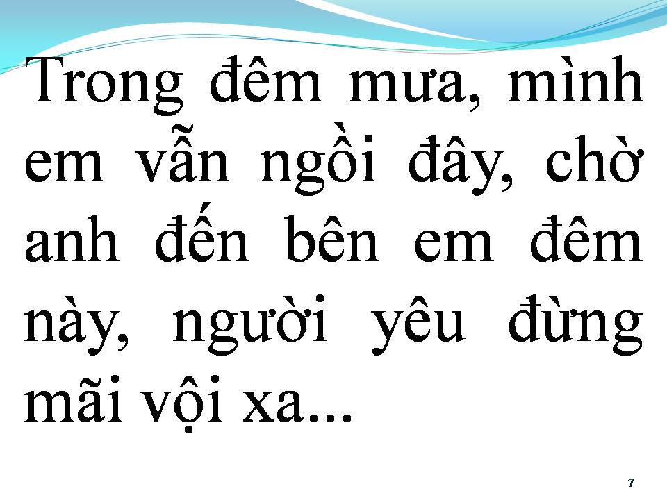 Lời bài hát CHIA TAY TRONG MƯA