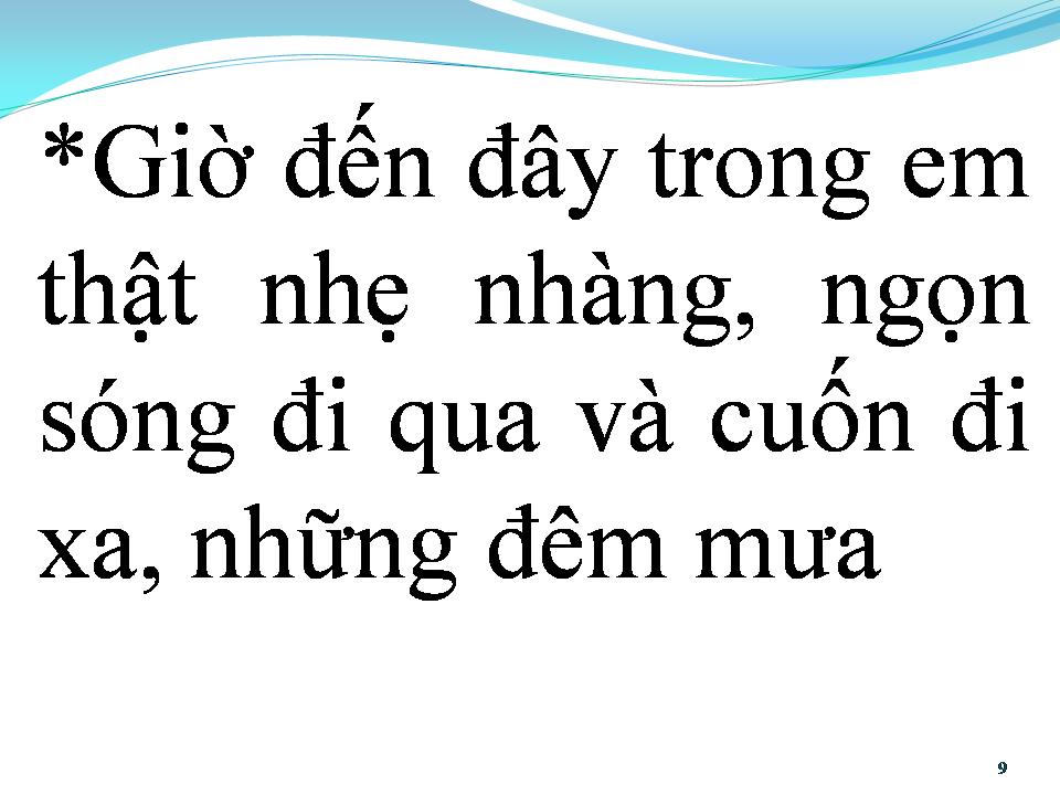 Lời bài hát CHIA TAY TRONG MƯA