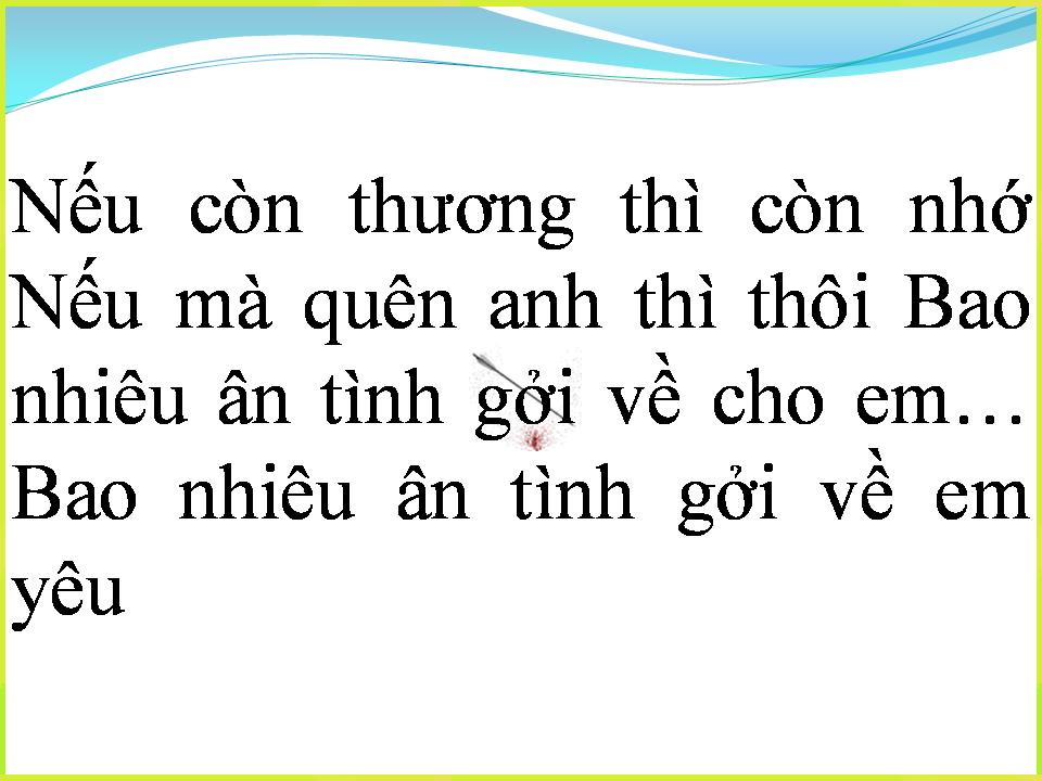 Lời bài hát CHIA XA