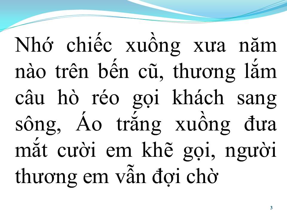 Lời bài hát CHIẾC ÁO BÀ BA