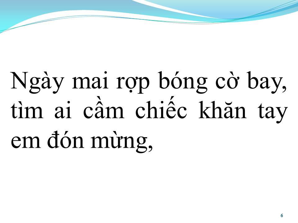 Lời bài hát CHIẾC KHĂN TAY