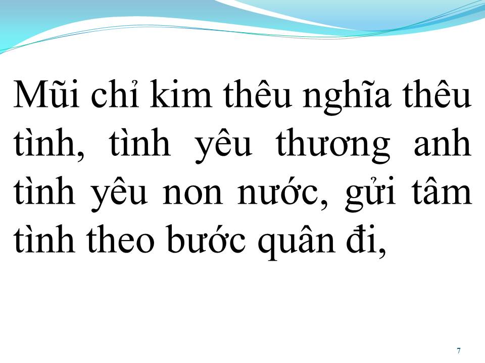 Lời bài hát CHIẾC KHĂN TAY