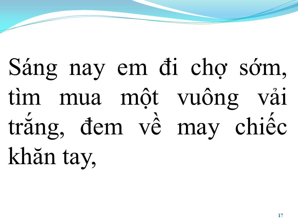Lời bài hát CHIẾC KHĂN TAY