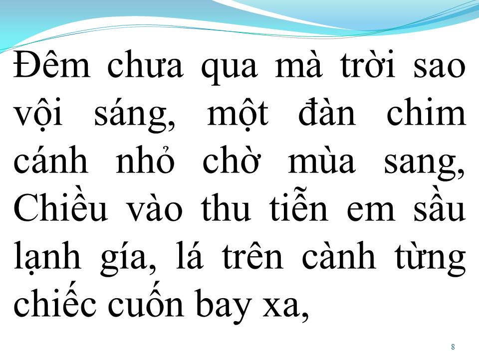 Lời bài hát CHIẾC LÁ CUỐI CÙNG