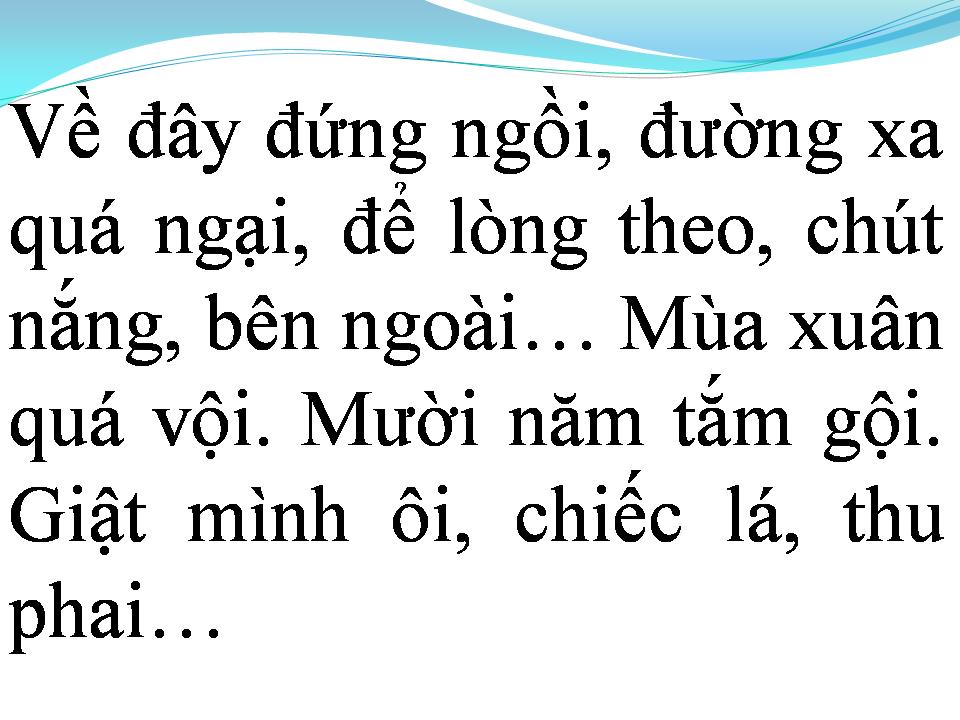 Lời bài hát CHIẾC LÁ THU PHAI