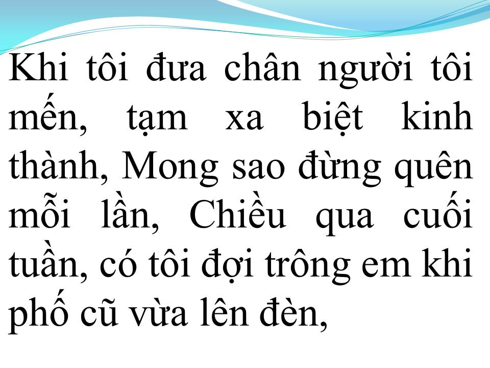 Lời bài hát CHIỀU CUỐI TUẦN
