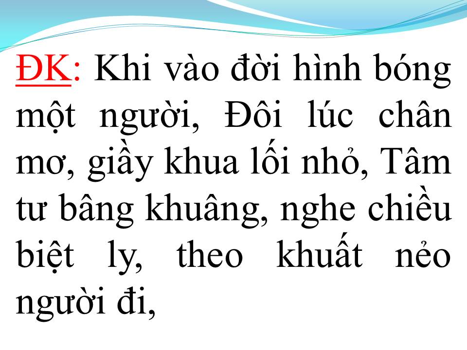 Lời bài hát CHIỀU CUỐI TUẦN