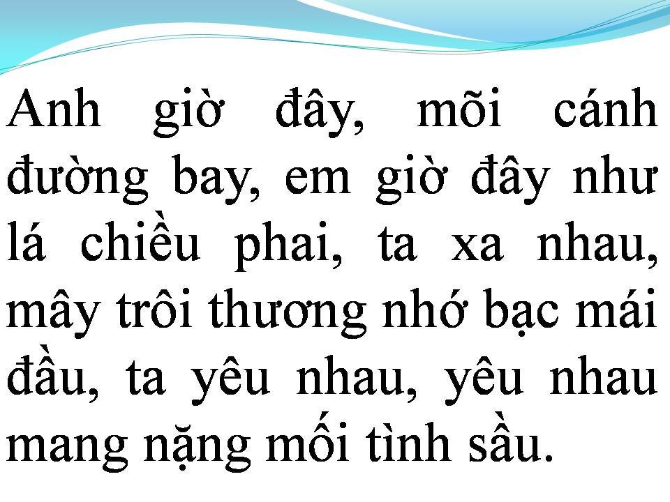 Lời bài hát CHIỀU ĐÔNG DĨ VÃNG