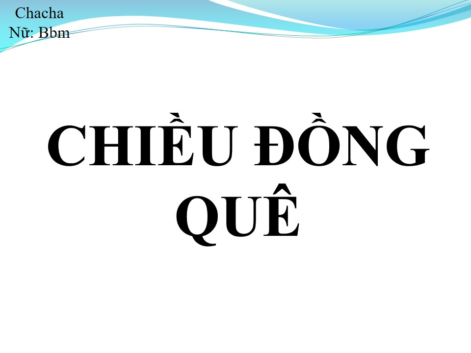 Lời bài hát CHIỀU ĐỒNG QUÊ
