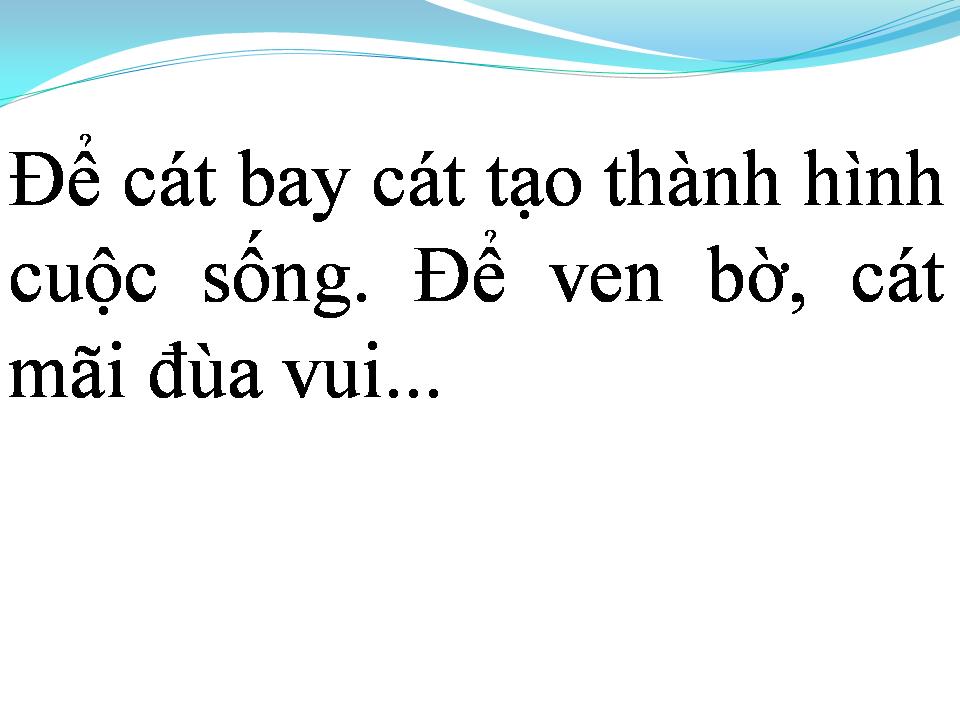 Lời bài hát CHIỀU HÈ TRÊN BÃI  BIỂN