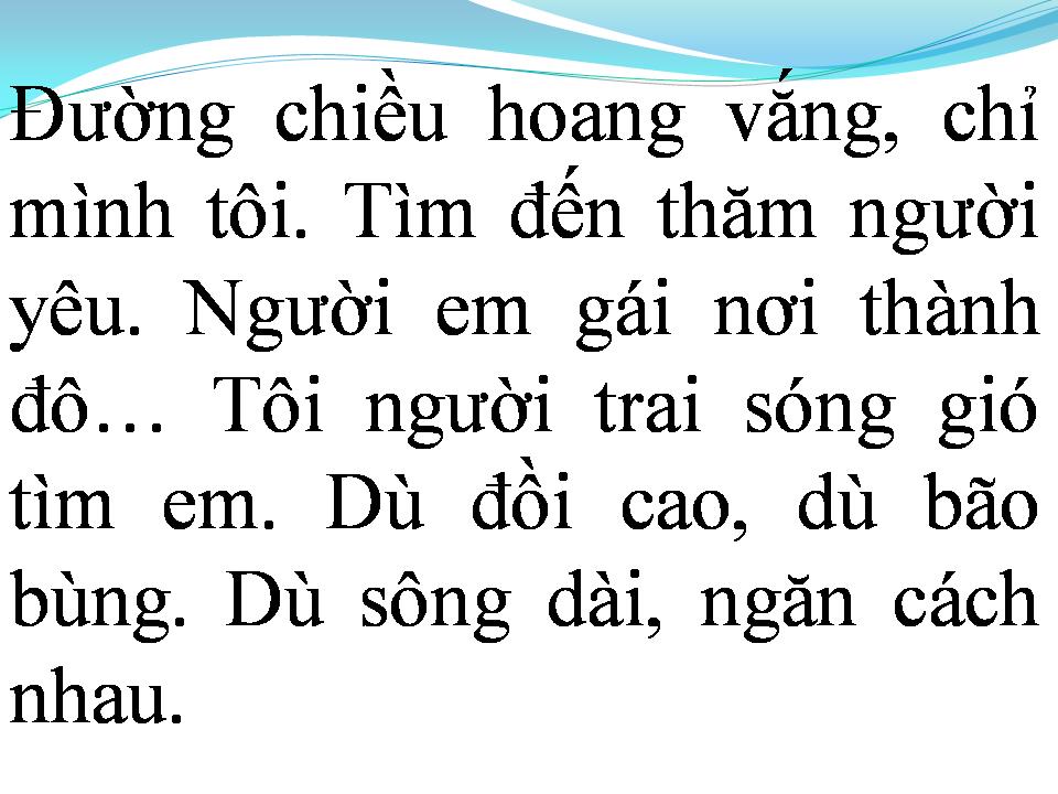 Lời bài hát CHIỀU HOANG