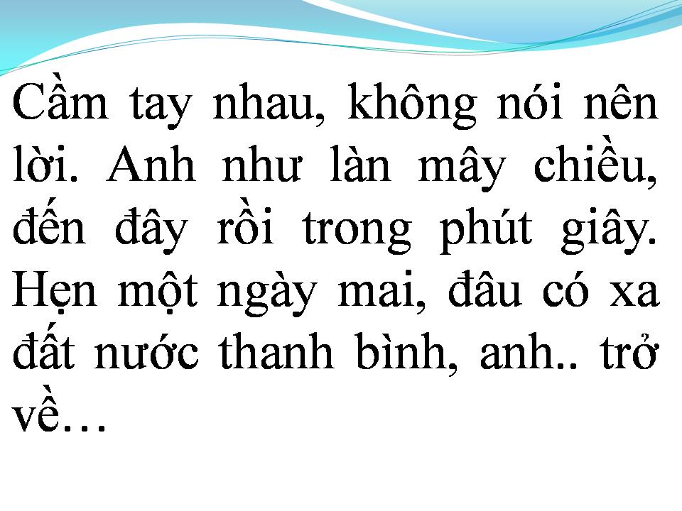 Lời bài hát CHIỀU HOANG