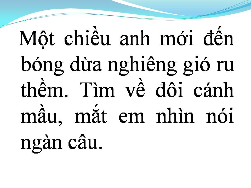 Lời bài hát CHIỀU LÀNG EM