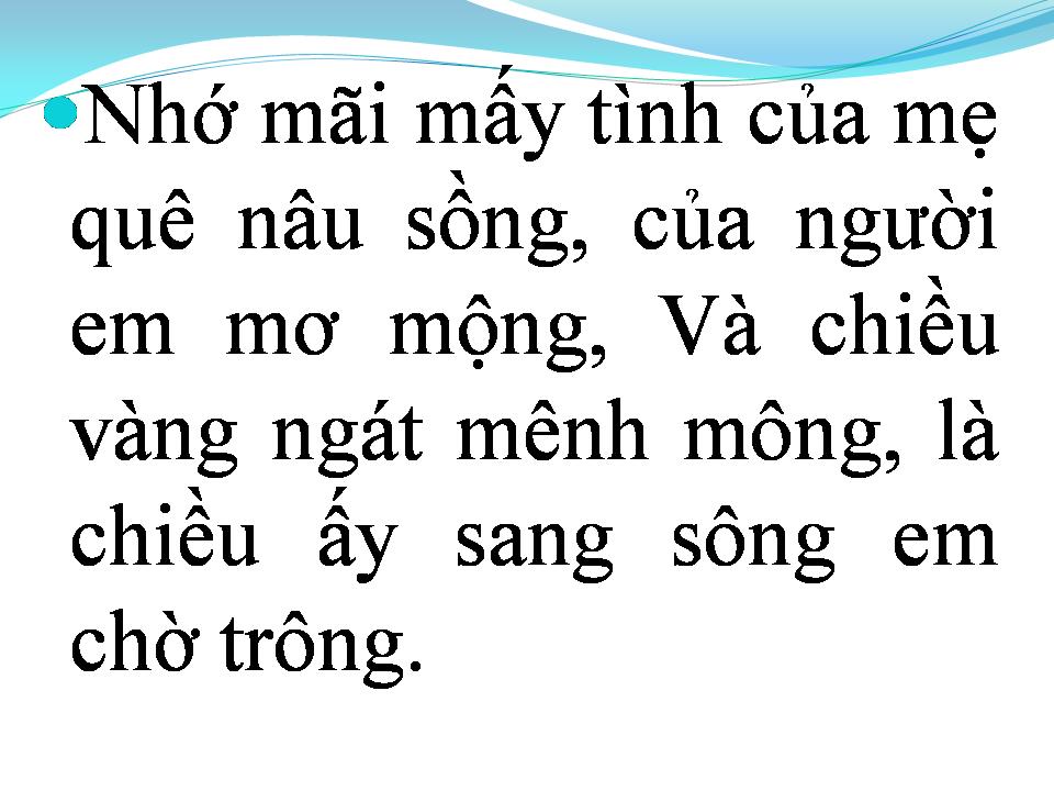 Lời bài hát CHIỀU LÀNG EM