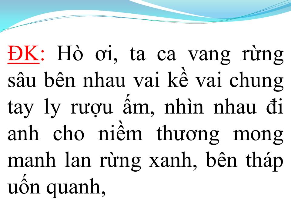 Lời bài hát CHIỀU LÊN BẢN THƯỢNG