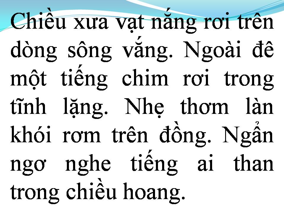 Lời bài hát CHIỀU MƯA