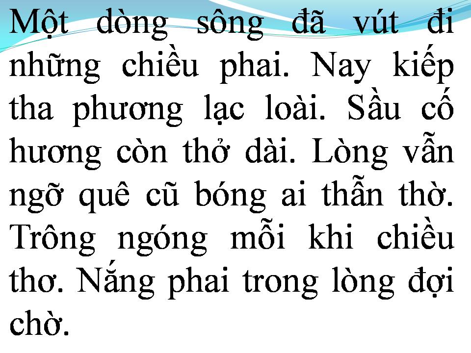 Lời bài hát CHIỀU MƯA