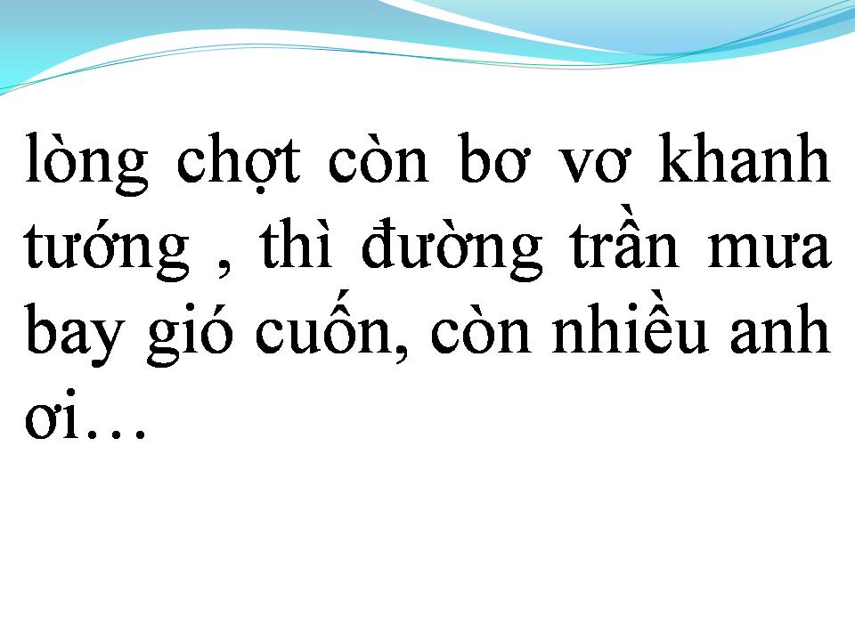 Lời bài hát CHIỀU MƯA BIÊN GIỚI