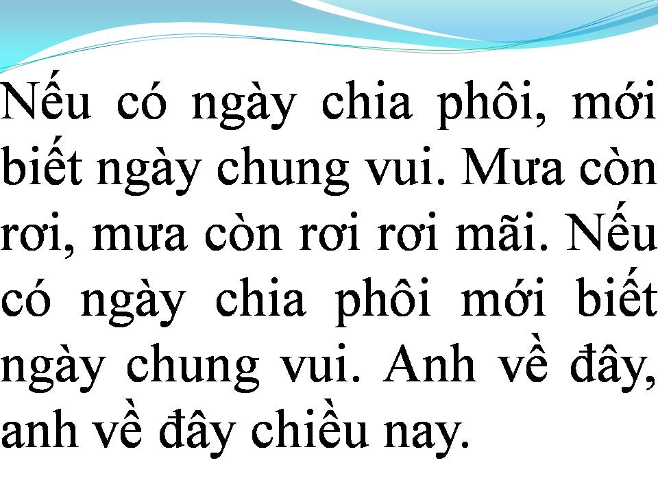 Lời bài hát CHIỀU MƯA CÔNG VIÊN