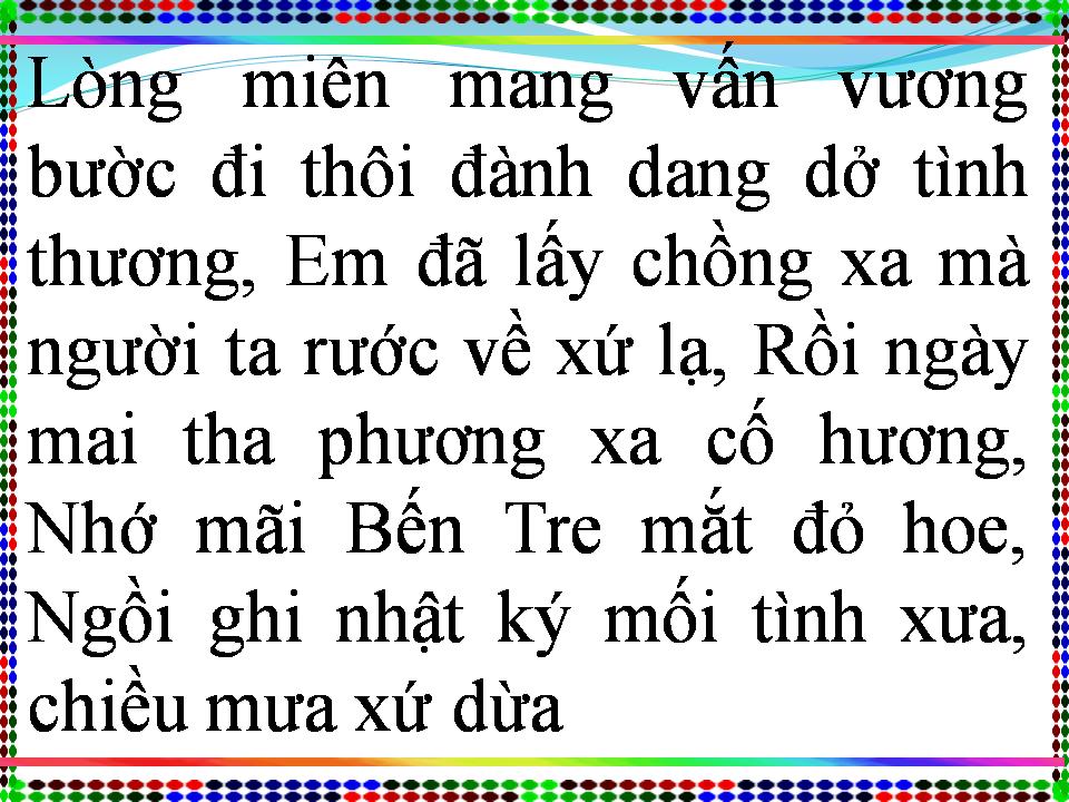 Lời bài hát CHIỀU MƯA XỨ DỪA
