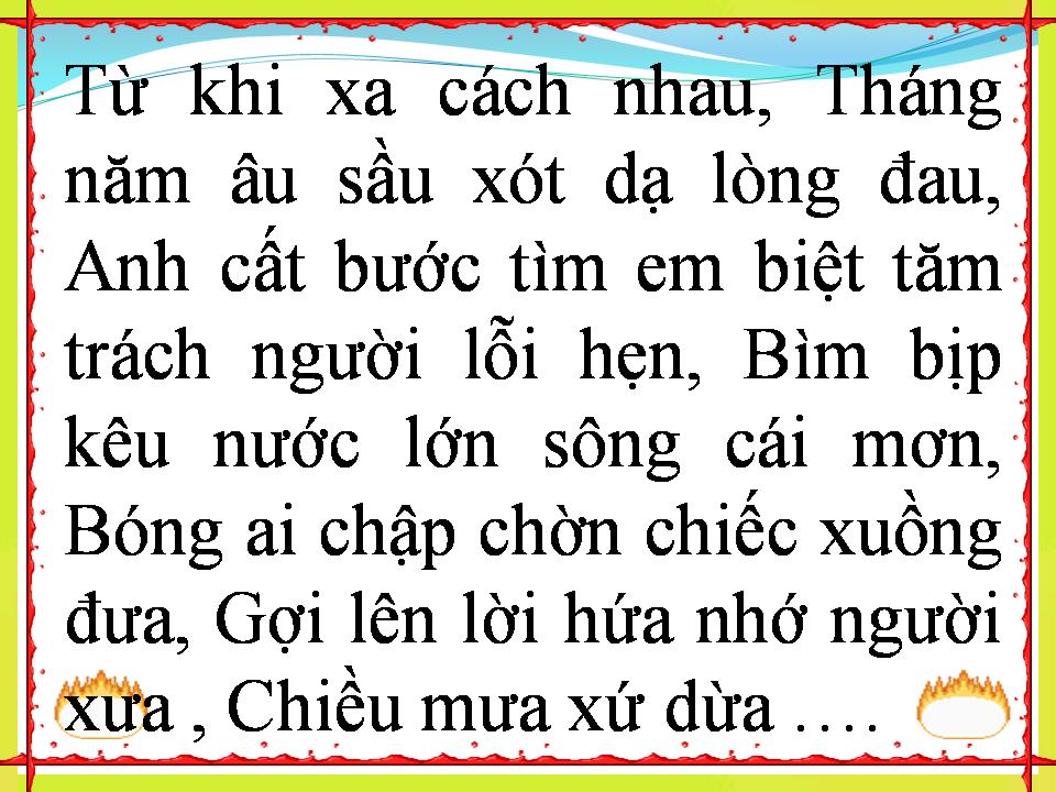 Lời bài hát CHIỀU MƯA XỨ DỪA