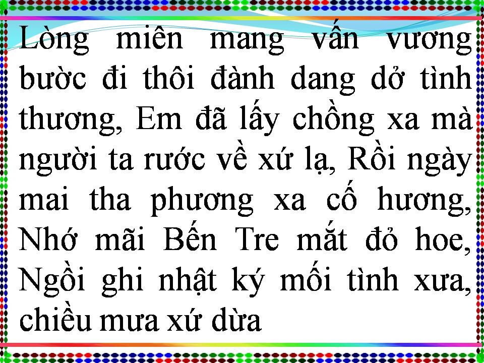 Lời bài hát CHIỀU MƯA XỨ DỪA