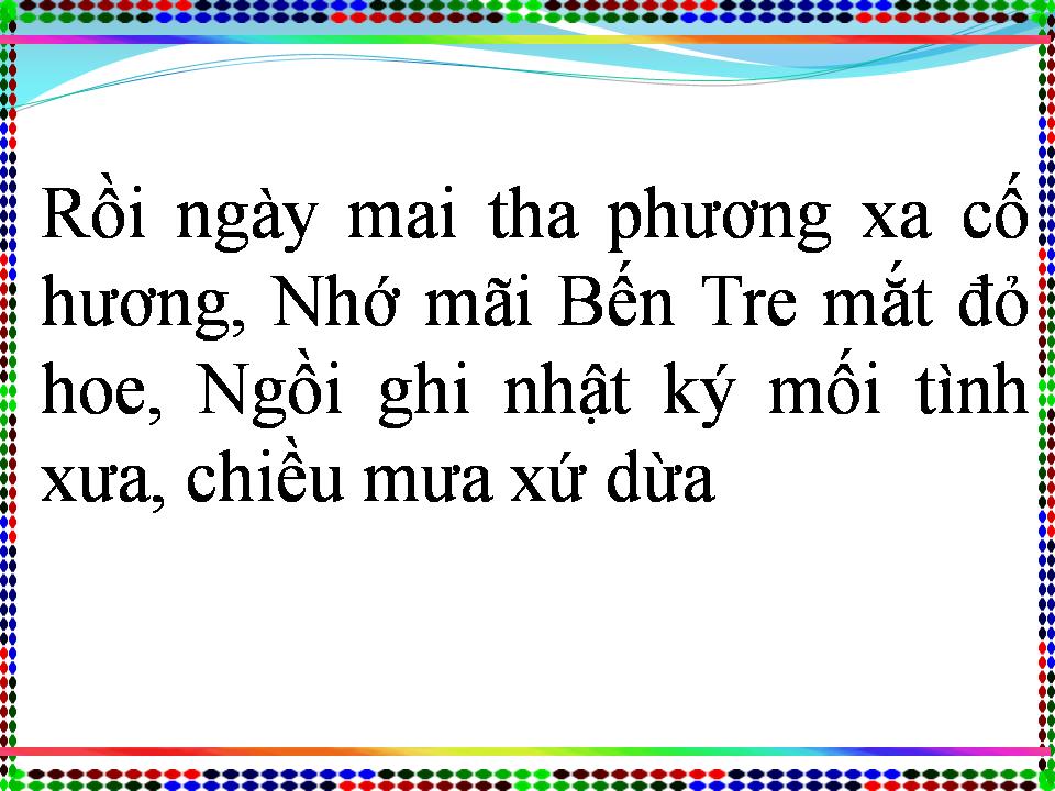 Lời bài hát CHIỀU MƯA XỨ DỪA