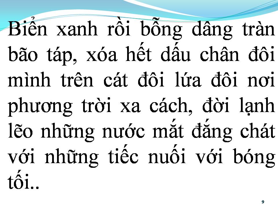 Lời bài hát CHIỀU NGHE BIỂN HÁT
