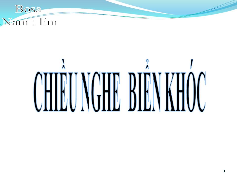 Lời bài hát CHIỀU NGHE BIỂN KHÓC