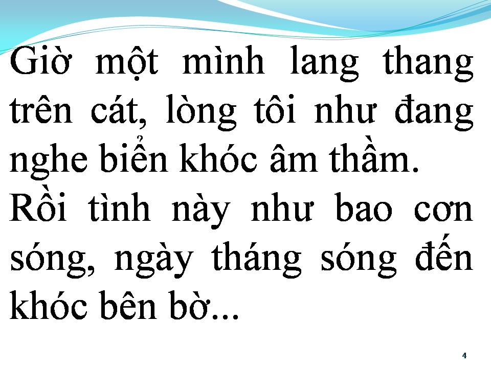 Lời bài hát CHIỀU NGHE BIỂN KHÓC