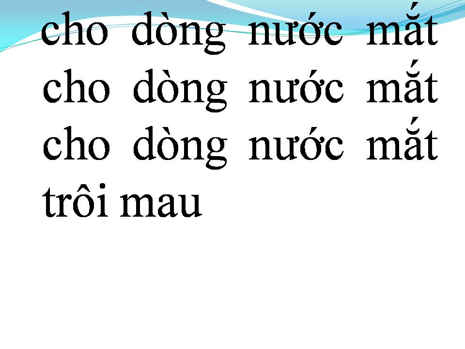 Lời bài hát CHIỀU PHI TRƯỜNG