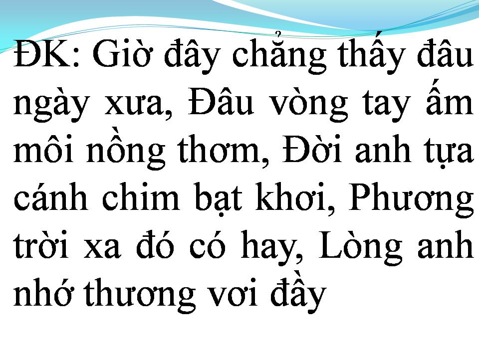 Lời bài hát CHIỀU QUA PHỐ